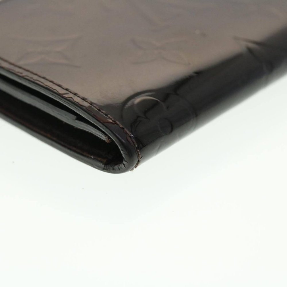 LOUIS VUITTON Vernis Anvelop Cult De Vuitto Card Case Amarante - Picture 14 of 15